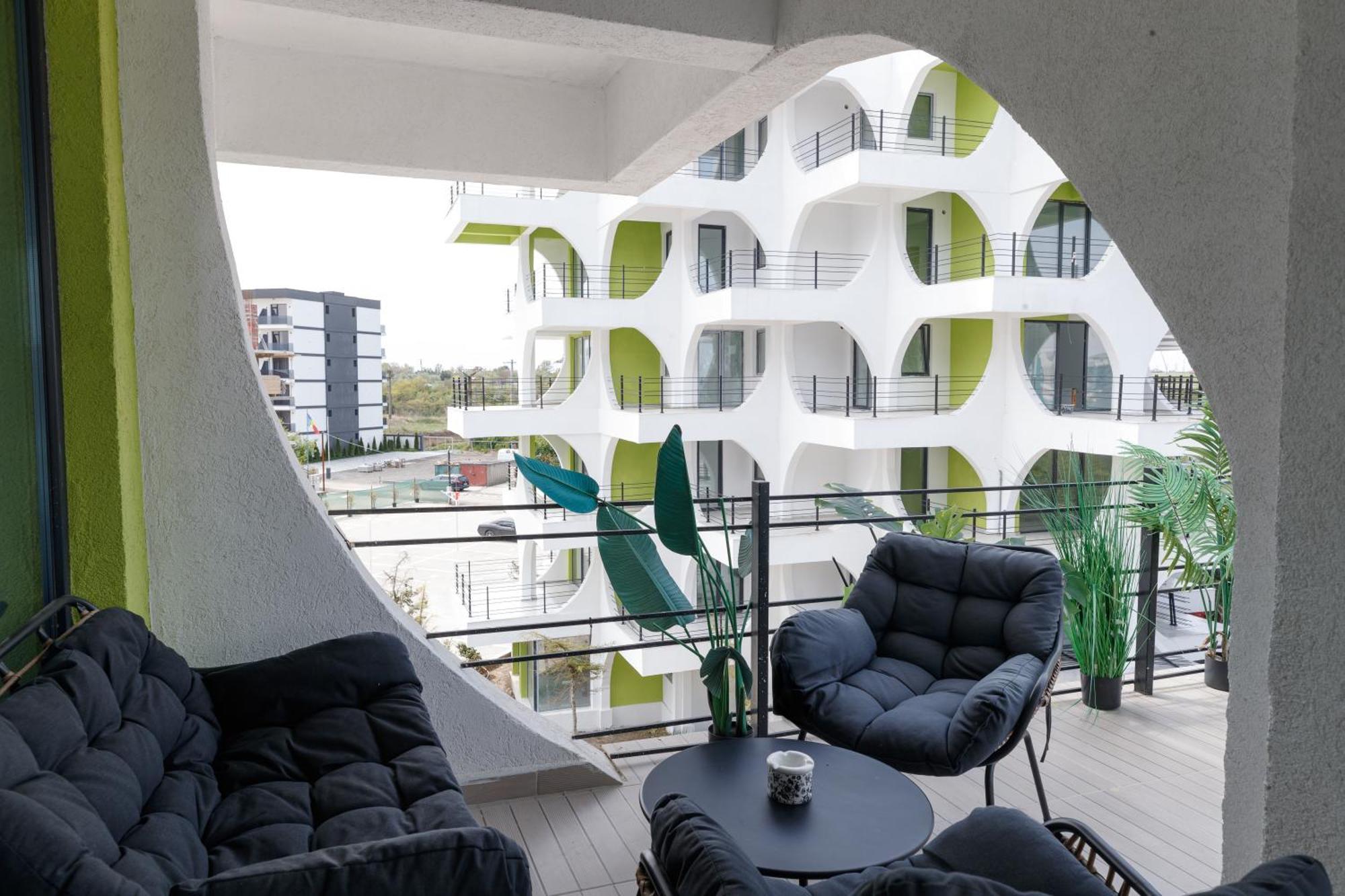 Grazzia Deluxe Apartments Năvodari Εξωτερικό φωτογραφία